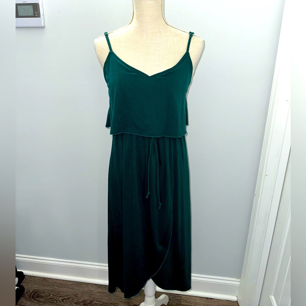 Faux wrap dress